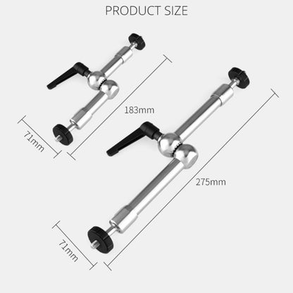 YELANGU A78 Stainless Steel Adjustable Friction Articulating Magic Arm, Size:11 inch - Camera Gimbal by YELANGU | Online Shopping UK | buy2fix