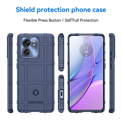 For Motorola Moto Egde 40 Full Coverage Shockproof TPU Phone Case(Blue) - Motorola Cases by buy2fix | Online Shopping UK | buy2fix