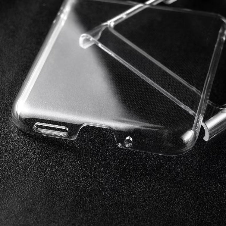 For Motorola Razr 40 Ultra Transparent TPU Protective Phone Case - Motorola Cases by buy2fix | Online Shopping UK | buy2fix