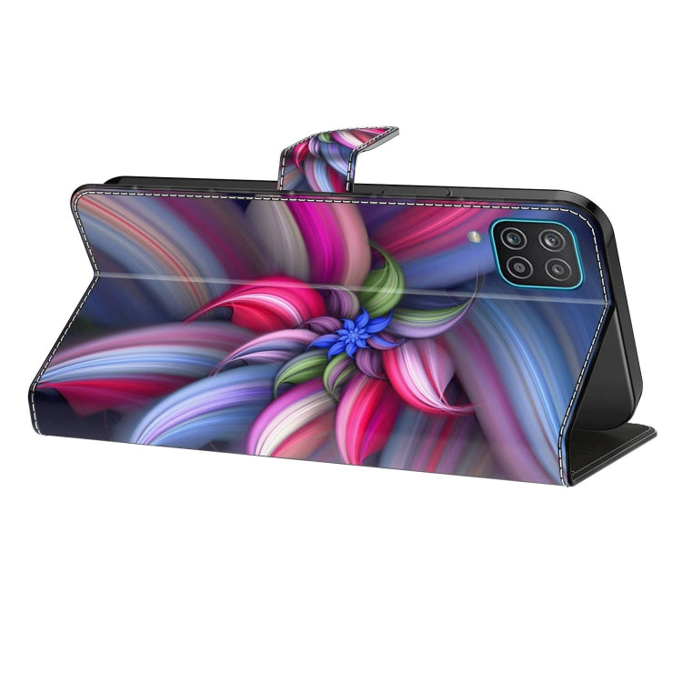 For Xiaomi Redmi 9 Crystal 3D Shockproof Protective Leather Phone Case(Colorful Flower) - Xiaomi Cases by buy2fix | Online Shopping UK | buy2fix