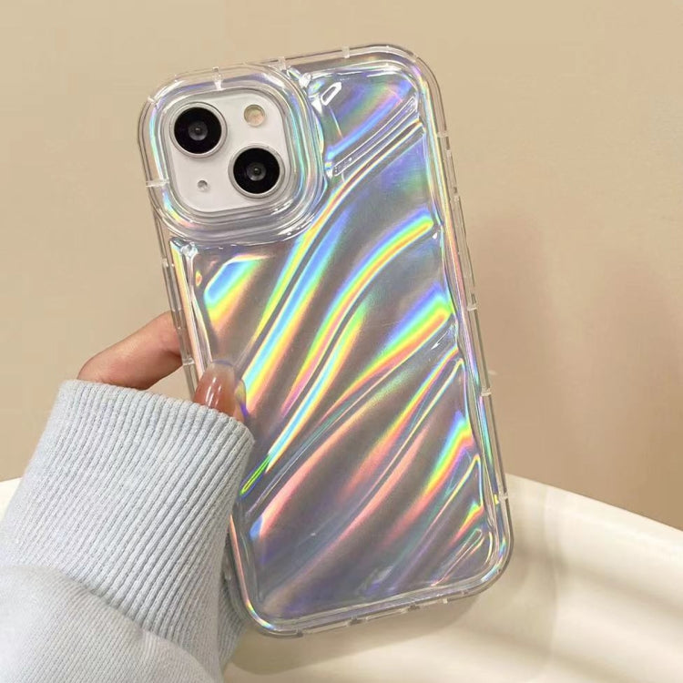 For iPhone 13 Pro Laser Sequin Waves TPU Phone Case(Transparent) - iPhone 13 Pro Cases by buy2fix | Online Shopping UK | buy2fix