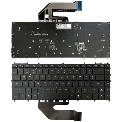 For Dell Alienware x15 R2 / R1 US Version Backlight Laptop Keyboard(Black) - Dell Spare Parts by buy2fix | Online Shopping UK | buy2fix