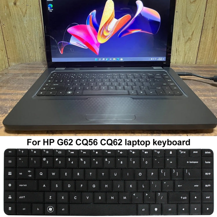 For HP G62 / CQ56 / CQ62 Laptop Keyboard - HP Spare Parts by buy2fix | Online Shopping UK | buy2fix