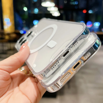 For iPhone 12 Pro MagSafe Space Phone Case(Transparent) - iPhone 12 / 12 Pro Cases by buy2fix | Online Shopping UK | buy2fix