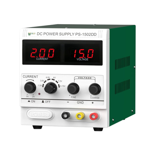 BEST 1502DD 15V / 2A Digital Display DC Regulated Power Supply, 220V EU Plug - Power Supply by BEST | Online Shopping UK | buy2fix
