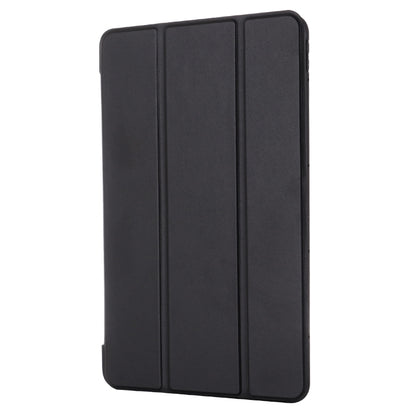 For Huawei Matepad 10.4 GEBEI Shockproof Horizontal Flip Leather Case with Three-folding Holder(Black) - Huawei by GEBEI | Online Shopping UK | buy2fix