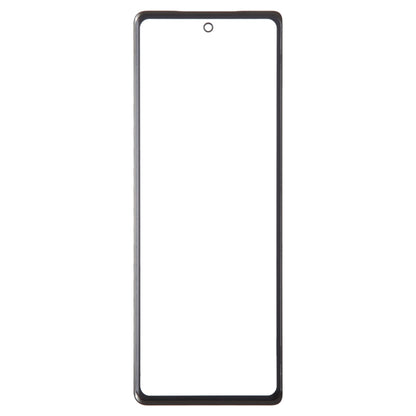 For Samsung Galaxy Z Fold SM-F900/W20 LCD Secondary Screen Outer Glass Lens with OCA Optically Clear Adhesive - Outer Glass Lens by buy2fix | Online Shopping UK | buy2fix