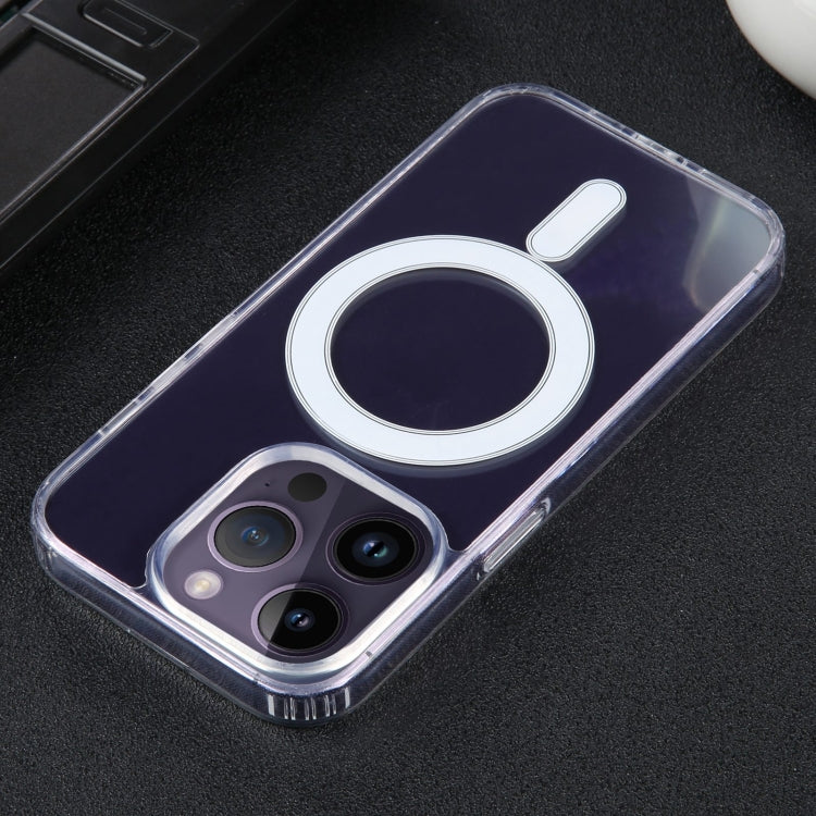 For iPhone 15 Pro Max GEBEI MagSafe Magnetic Transparent Phone Case(Transparent) - iPhone 15 Pro Max Cases by GEBEI | Online Shopping UK | buy2fix