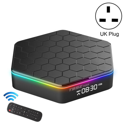 T95Z Plus 8K WiFi6 Android 12.0 Smart TV Box with Remote Control, 4GB+128GB, Allwinner H618 Quad-Core(UK Plug) - Others by buy2fix | Online Shopping UK | buy2fix