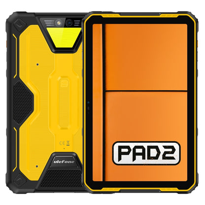 Ulefone Armor Pad 2 Rugged Tablet PC, 16GB+256GB 11 inch Android 13 MediaTek Helio G99 Octa Core 4G Network EU Plug(Yellow) - Other by Ulefone | Online Shopping UK | buy2fix