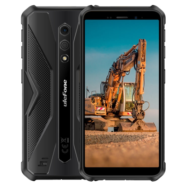 Ulefone Armor X12, 3GB+32GB, Rugged Phone, Face Unlock, 5.45 inch Android 13 Go MediaTek Helio A22 Quad Core, Network: 4G, NFC(All Black) - Ulefone by Ulefone | Online Shopping UK | buy2fix