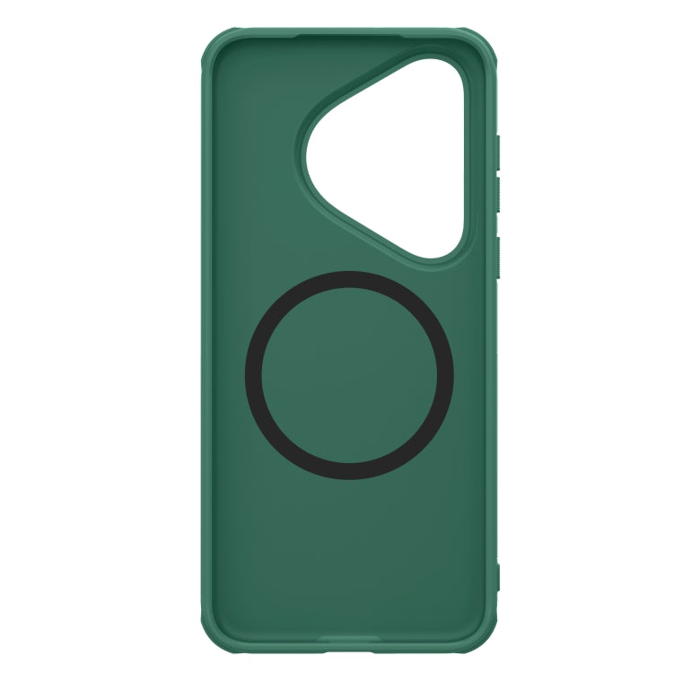 For Huawei P70 NILLKIN Frosted Shield Pro Magnetic Magsafe Phone Case(Green) - Huawei Cases by NILLKIN | Online Shopping UK | buy2fix