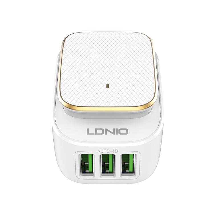 LDNIO A3305 3.4A 3 USB Interfaces Travel Charger Mobile Phone Charger, Support Touch LED Night Light, with Micro USB Data  Cable, EU Plug - USB Charger by LDNIO | Online Shopping UK | buy2fix