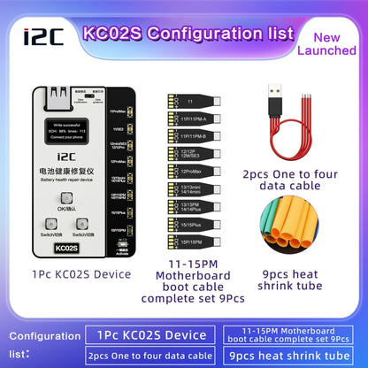 i2C KC02S Battery Health Recovery Device Activation Instrument For iPhone 11-15 Series - Test Tools by buy2fix | Online Shopping UK | buy2fix