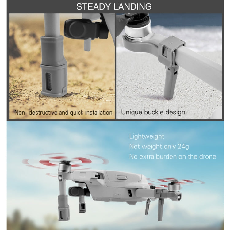 Sunnylife AIR2-LG542 For DJI Mavic Air 2 Foldable Heightened Landing Gear Holder - DJI & GoPro Accessories by Sunnylife | Online Shopping UK | buy2fix