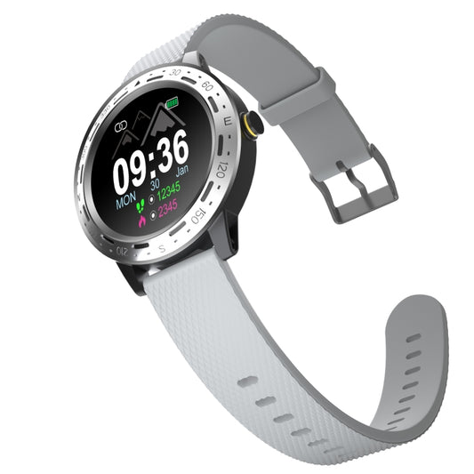 S18 1.3 inch TFT Screen IP67 Waterproof Smart Watch Bracelet, Support Sleep Monitor / Heart Rate Monitor / Blood Pressure Monitoring(Silver Grey) - Smart Wear by buy2fix | Online Shopping UK | buy2fix