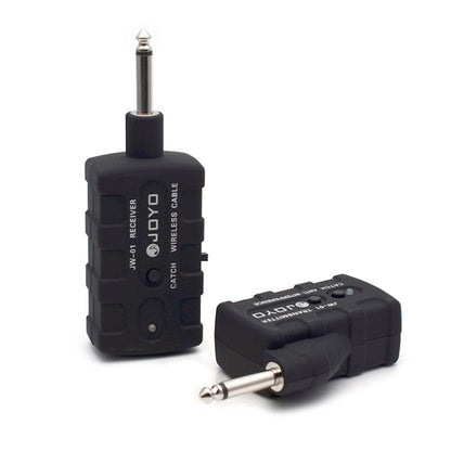 JOYO JW-01 Low Noise Portability Guitar Wireless Audio Transmitter Audio Receiver, Plug:EU Plug(Black) - String Instrument Accessories by JOYO | Online Shopping UK | buy2fix