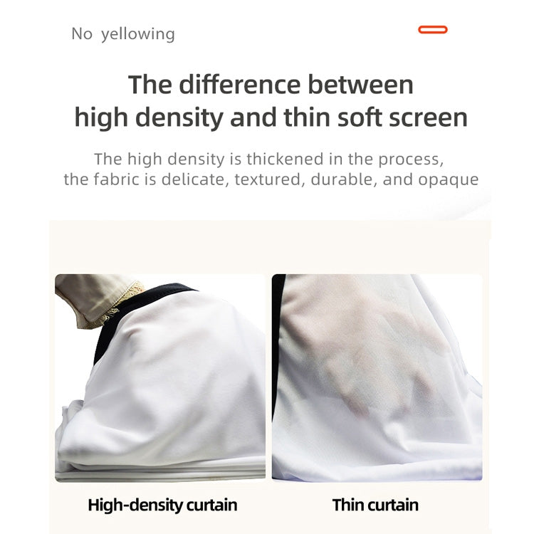 Simple Folding High Density Polyester Projector Film Curtain, Size:72 inch (16:9) Projection Area: 159x90cm - Consumer Electronics by buy2fix | Online Shopping UK | buy2fix
