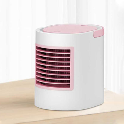 WT-F11 380ml Portable Elliptical Water-cooled Fan (Pink) - Consumer Electronics by buy2fix | Online Shopping UK | buy2fix