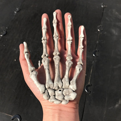 One Pair Halloween Skeleton Hands Haunted House Decoration Props, Size: 15.5 x 10cm - Home & Garden by buy2fix | Online Shopping UK | buy2fix