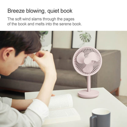 Original Xiaomi Youpin SOLOVE USB Charging Desktop Electric Fan Dormitory Office Mini Fan, with 3 Speed Control(White) - Electric Fans by Xiaomi | Online Shopping UK | buy2fix