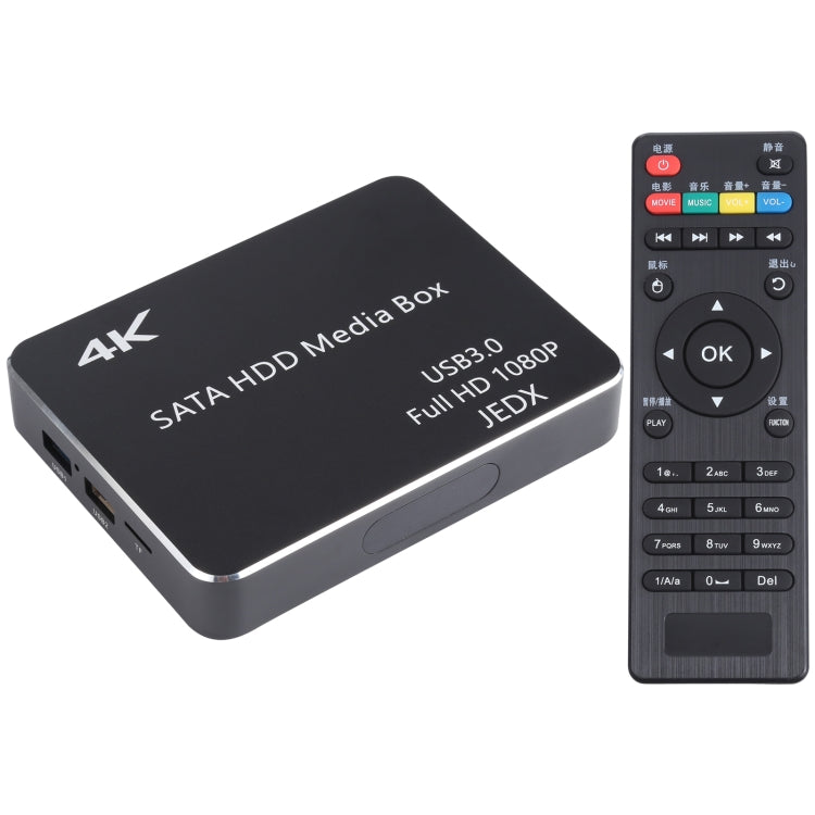 X8 UHD 4K Android 4.4.2 Media Player TV Box wtih Remote Control, RK3229 Quad Core up to 1.5GHz, RAM: 1GB, ROM: 8GB, Support WiFi, USB 3.0, HD Media Interface, TF Card, US Plug -  by buy2fix | Online Shopping UK | buy2fix