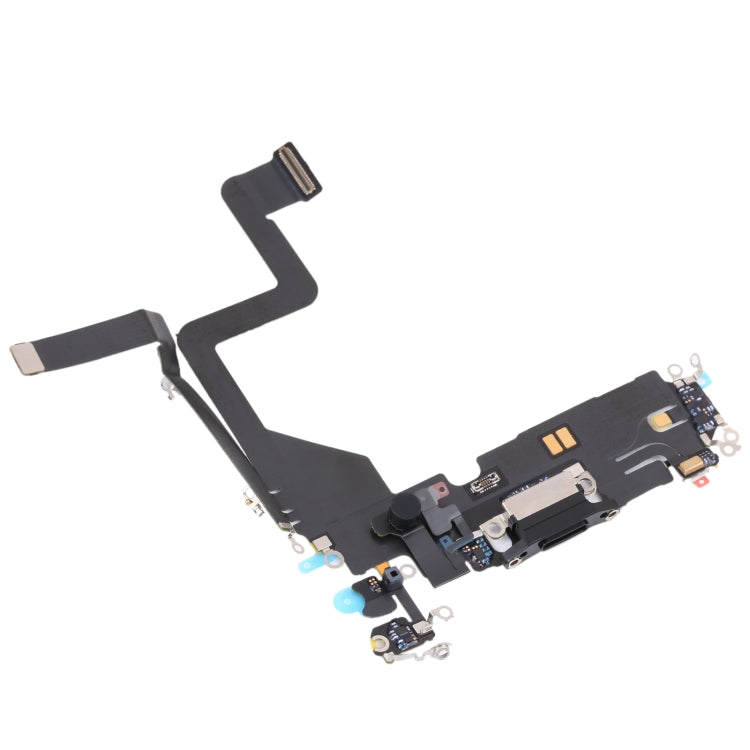 For iPhone 14 Pro Charging Port Flex Cable (Black) - Repair & Spare Parts by buy2fix | Online Shopping UK | buy2fix