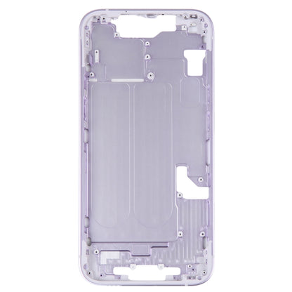 For iPhone 14 Middle Frame with Side Keys (Purple) - Repair & Spare Parts by buy2fix | Online Shopping UK | buy2fix