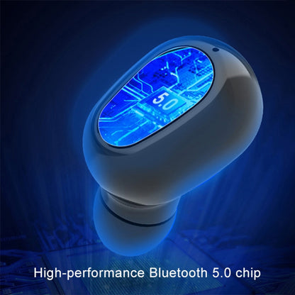 L-21 9D Sound Effects Bluetooth 5.0 Touch Wireless Bluetooth Earphone with Charging Box, Support HD Call (White) - Bluetooth Earphone by buy2fix | Online Shopping UK | buy2fix