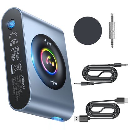 JOYROOM JR-CB1 Car Bluetooth Wireless Receiver (Dark Gray) - Apple Accessories by JOYROOM | Online Shopping UK | buy2fix