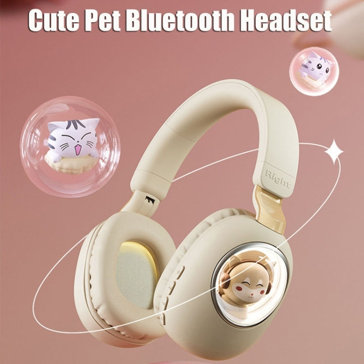 B4 RGB Cartoon Stereo Headset Wireless Bluetooth Headphones (Pink) - Apple Accessories by buy2fix | Online Shopping UK | buy2fix