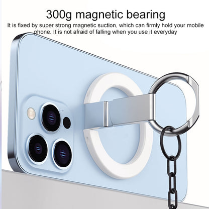 MagSafe Magnetic Adhesive Free Double Joint Ring Holder For iPhone 13 Series / iPhone 12 Series(Black) - Ring Holder by buy2fix | Online Shopping UK | buy2fix