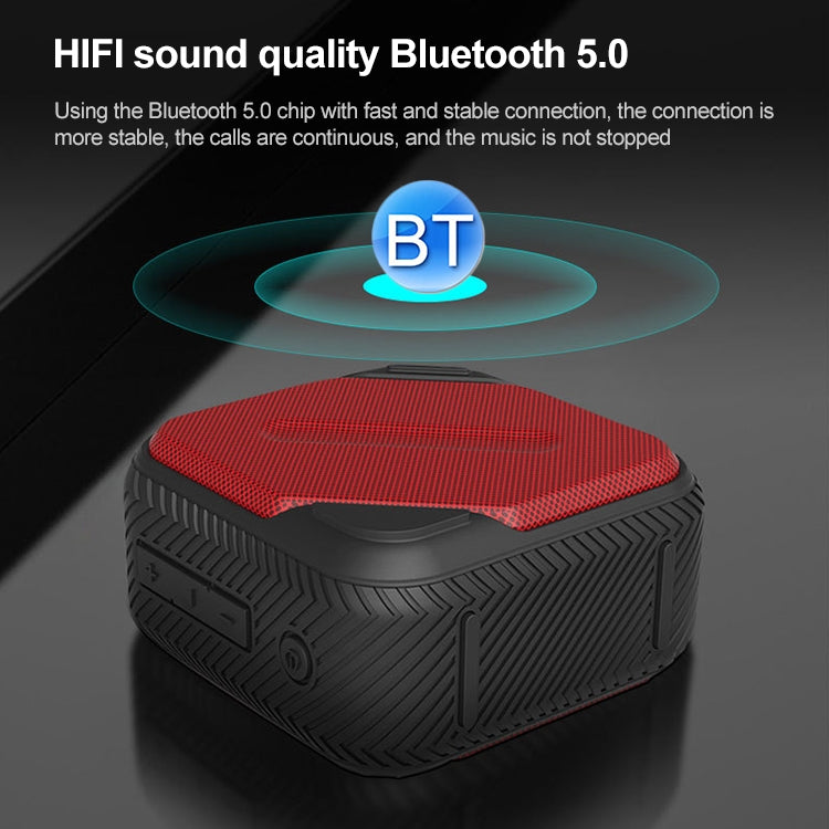 EBS-502 Portable Outdoor Waterproof Card Mini Wireless Bluetooth Speaker (Blue) - Mini Speaker by buy2fix | Online Shopping UK | buy2fix