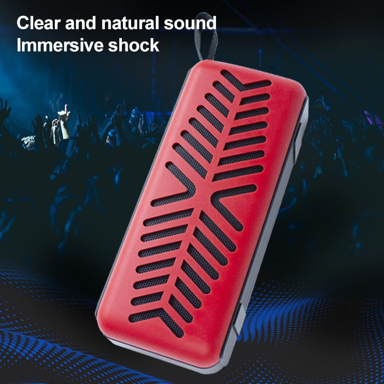 EBS-039 Portable Retro Card Single Speaker Mini Wireless Bluetooth Speaker (Orange) - Mini Speaker by buy2fix | Online Shopping UK | buy2fix