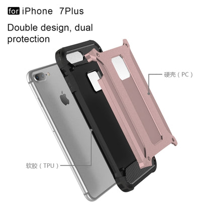 For iPhone 7 Plus Magic Armor TPU + PC Combination Case(Rose Gold) - Apple Accessories by buy2fix | Online Shopping UK | buy2fix