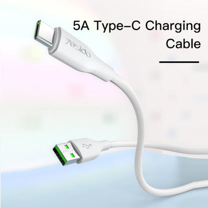 Yesido CA72 5A USB to USB-C / Type-C Charging Cable, Length: 1.2m - USB-C & Type-C Cable by Yesido | Online Shopping UK | buy2fix