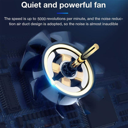 MB-F3 Mobile Phone Live Broadcast Gaming Semiconductor Radiator Back Clamp Cooling Fan - Cooling Fan Radiator by buy2fix | Online Shopping UK | buy2fix