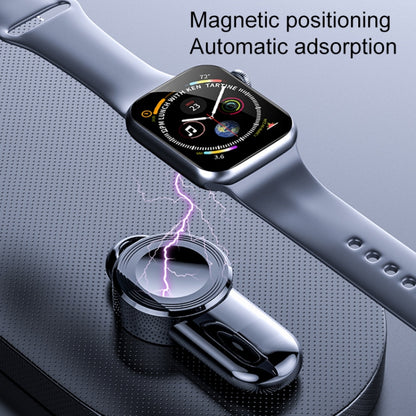 K02 Universal Portable Magnetic Wireless Charger for Apple Watch Series 6 / 5 / SE / 4 / 3 / 2 / 1(White) - Others by buy2fix | Online Shopping UK | buy2fix