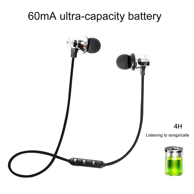 XT11 Magnetic In-Ear Wireless Bluetooth V4.2 Earphones(Tarnish) - Neck-mounted Earphone by buy2fix | Online Shopping UK | buy2fix