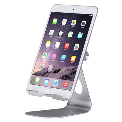 Exquisite Folding Adjustable Pivot Aluminium Alloy Desktop Holder Stand DOCK Cradle(Silver) - Desktop Holder by buy2fix | Online Shopping UK | buy2fix