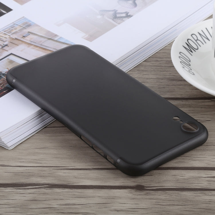 For iPhone XR Ultra-thin Frosted PP Case(Black) - Apple Accessories by buy2fix | Online Shopping UK | buy2fix