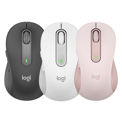 Logitech M650 5-keys 2000 DPI Wireless Bluetooth Silent Mouse (White) - Wireless Mice by Logitech | Online Shopping UK | buy2fix