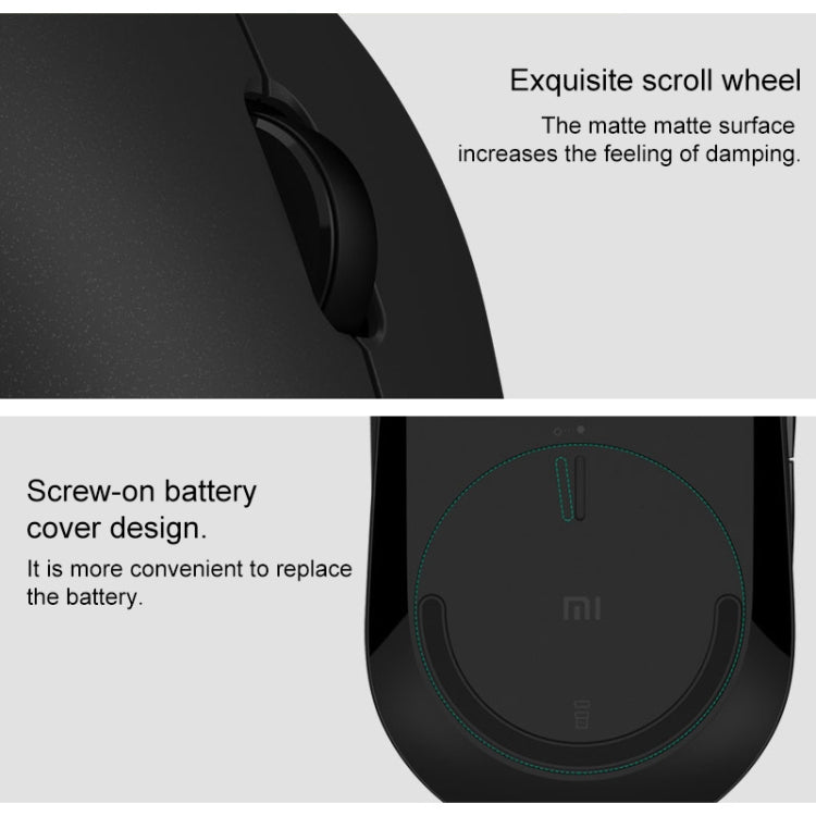 Original Xiaomi 2.4G Wireless Bluetooth 4.2 Dual Mode Silent Mouse(White) - Wireless Mice by Xiaomi | Online Shopping UK | buy2fix