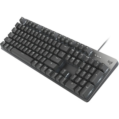 Logitech K845 CHERRY Blue Axis Backlit Mechanical Wired Keyboard, Cable Length: 1.8m - Wired Keyboard by Logitech | Online Shopping UK | buy2fix