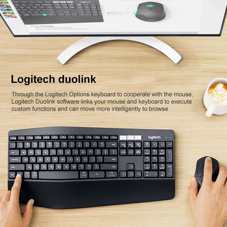 Logitech MK850 Wireless Bluetooth Keyboard Mouse Set - Wireless Keyboard by Logitech | Online Shopping UK | buy2fix