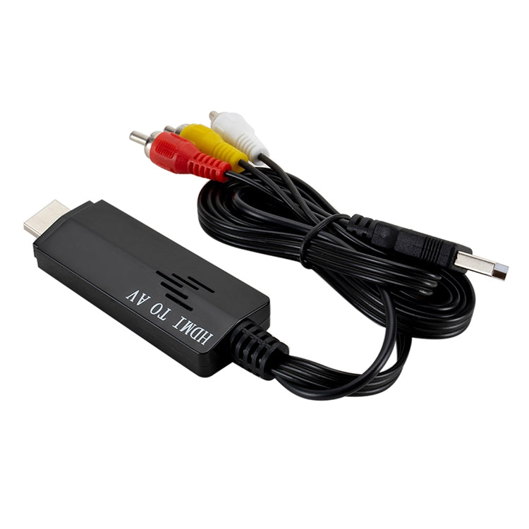 HDMI to RCA 1080P Converter Adapter Cable -  by buy2fix | Online Shopping UK | buy2fix