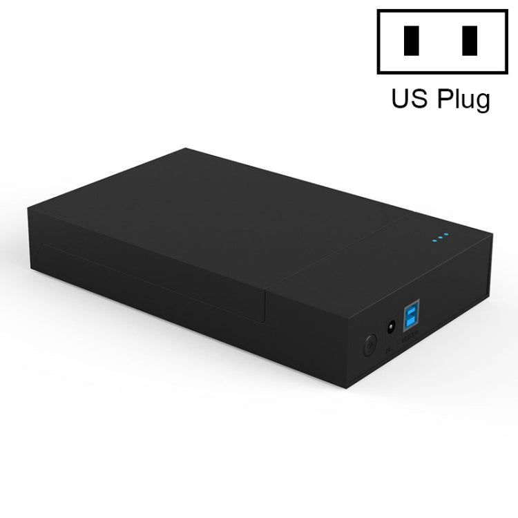 Blueendless 2.5 / 3.5 inch SSD USB 3.0 PC Computer External Solid State Mobile Hard Disk Box Hard Disk Drive (US Plug) - External Solid State Drives by Blueendless | Online Shopping UK | buy2fix