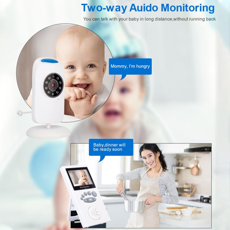 WLSES GB101 2.4 inch Wireless Surveillance Camera Baby Monitor, UK Plug - Security by buy2fix | Online Shopping UK | buy2fix