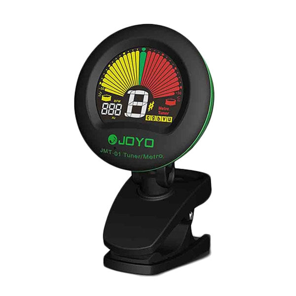 JOYO JMT-01 Clip-on Electric Guitar Tuner & Metronome Built-in Mic Color Screen for Guitar Violin Ukulele(Black) - Stringed Instruments Accessories by JOYO | Online Shopping UK | buy2fix