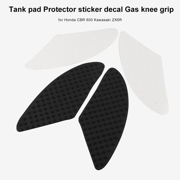 MB-OC024 Motorcycle Modification Accessories Pasteable Tank Anti-slip Side Insulation Protection Pad for Yamaha / Kawasaki / Honda - Protective Gear by buy2fix | Online Shopping UK | buy2fix